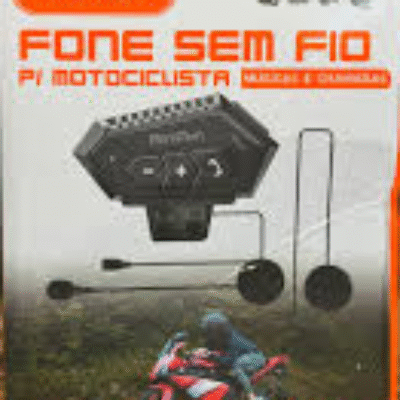Fone De Ouvido Capacete Da Motocicleta Sem Fio Handsfree Fones Estéreo Leitor Música Alto-Falante