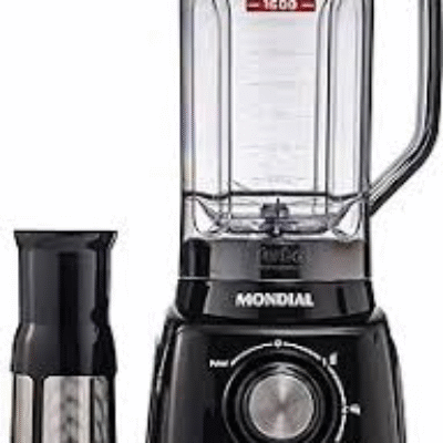 Liquidificador Turbo Power, Mondial, Preto, 550W, 110V – L-99 FB
