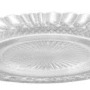 Prato Multiuso Estilo Barroco Wheaton 28,5cm Diâmetro Cor Transparente