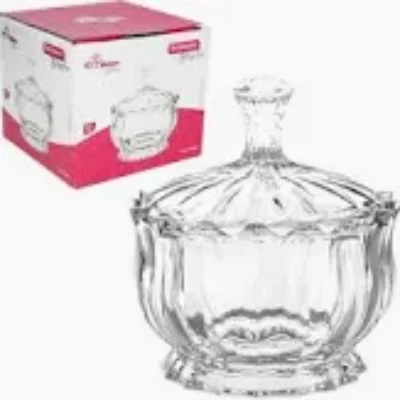 Bomboniere Vidro Brasilia Transparente Decorativo – dcasa