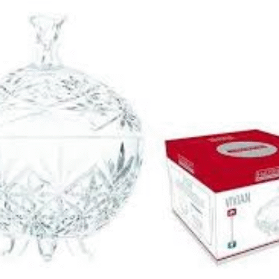 Potiche Decorativo Vivian  850ml 20X12cm – DCASA