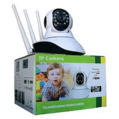 Câmera Ip 3 Antenas Wireless 3ª Geração Wi-fi C/visão Noturna