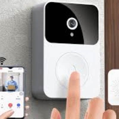 Campainha com Câmera Vídeo Sem Fio | HD Wi-Fi Inteligente | Smart Home | Visualize pelo Celular
