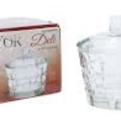 AÇUCAREIRO DE CRISTAL TAMPA DELI LYOR