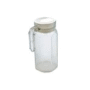 Jarra de vidro com tampa plástica 800ml - DCasa