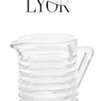 Jarra De Vidro Colmeia 340ml Lyor