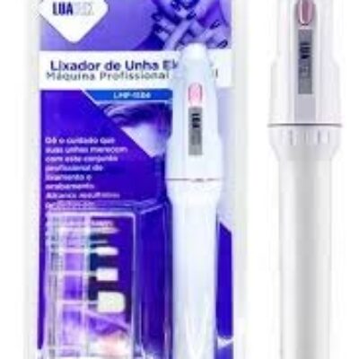 Lixador Elétrico de Unhas Lixa De Unha Profissional 5 Lixas – LuaTek