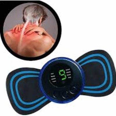 Mini Massageador Corporal Portátil Recarregável 5V DC/3.7V