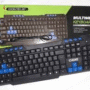 Teclado Multimédia USB Com Fio Standard Jogos Choki Tec-167