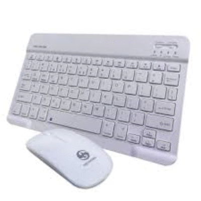 Teclado & Mouse Sem Fio CHOKI – TEC-241 – BRANCO