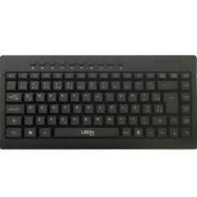 Mini Teclado Leon Gts Botões Multimidia Design Econômico – Preto – K-20