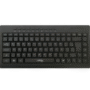 Mini Teclado Leon Gts Botões Multimidia Design Econômico - Preto - K-20