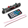 PLACA DECODIFICADORA USB MP3 FM AUXILIAR BLUETOOTH 12V C/ CONTROLE