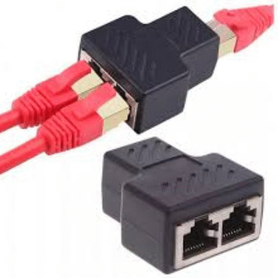 Adaptador 1×2 Para Cabo de Rede RJ45 – Xt-2130
