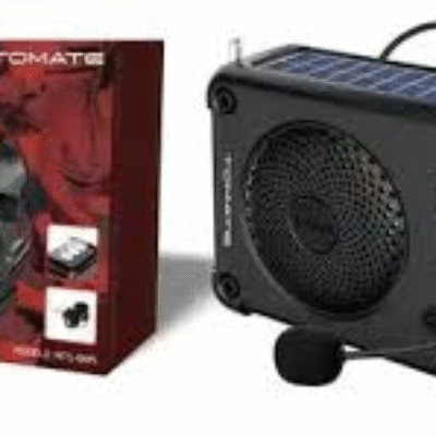 Caixa de Som Amplificador de Áudio com Rádio FM e Gravador de Voz Tomate – MTS-8815