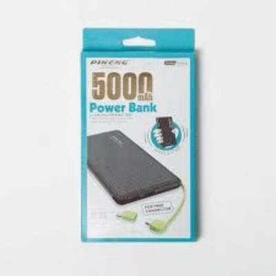Carregador Portátil Power Bank Pineng Altomex 5000mha Slim PN-952