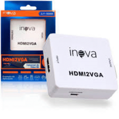 Adaptador Conversor De Audio E Video Hdmi Para VGA INOVA – ZJT-50001