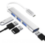 Hub Usb Type-c 4 Portas Usb 3.0 5 Gbps