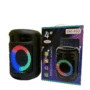 Caixa Som Bluetooth Portatil LED RGB Impermeavel TWS Estereo Bateria Longa Duracao AM-402