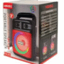 Caixa de som Bluetooth de 3" com luzes LED e suporte para celular - KMS-5016