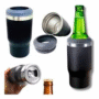Copo Térmico 420 ml Porta Bebidas Long neck e Lata