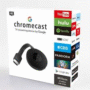 Chromecast G2 4K HD Para Transmissão De TV De Alta Definição Google Miracast Dispositivo de partilha de ecrã