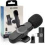 Microfone de Lapela Sem Fio Type-C e Lightning - ONISTEK
