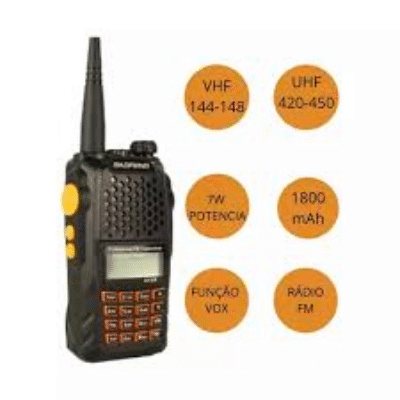 Rádio Comunicador Profissional BAOFENG BF-UV6R