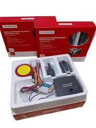 Alarme Moto Sistema Corta Corrente Dois Controles MLB012 - Tomate