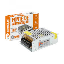 Fonte Chaveada 12v 5a 60w Bivolt Gabinete Metálico