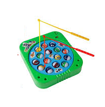 Brinquedo Pesca Peixe Jogo Pega Peixe Vareta Infantil