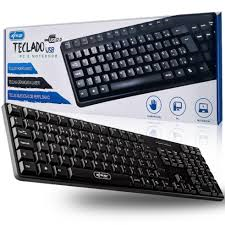 Teclado Gamer Knup Com Fio E Teclas Silenciosas De Perfil Baixo Usb Knup - KP-2044