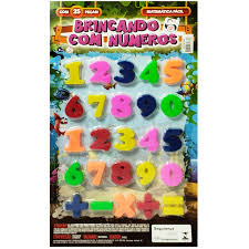 JOGO BRINCANDO COM NUMEROS + SINAIS DE MATEMATICA 25 PECAS PICA PAU