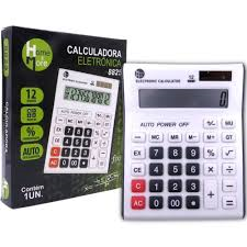 Calculadora Home e More HM-289 - 8 Dígitos Branca