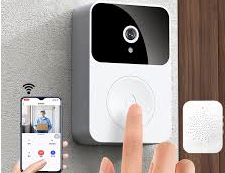 Campainha com Câmera Vídeo Sem Fio | HD Wi-Fi Inteligente | Smart Home | Visualize pelo Celular