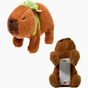 Brinquedo Capivara Elétrica -pelúcia Anda, Emite Som