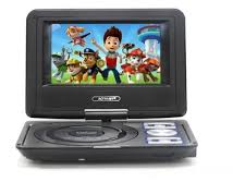 Dvd Portátil Com Jogos Infantis Tela Gira E Dobra - CHOKI