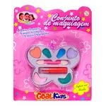 Kit 1 Estojo de Maquiagem de Borboleta Infantil