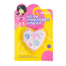 Estojo de Sombras Maquiagem Infantil - happ series