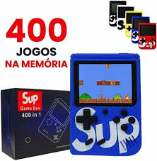Mini Game Sup 400 Jogos in 1 Plus Vídeo game Boy Box Portátil Compatível com TV