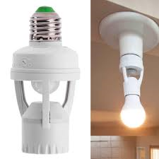 Sensor De Presença Para Lâmpada Economia De Energia - Relet