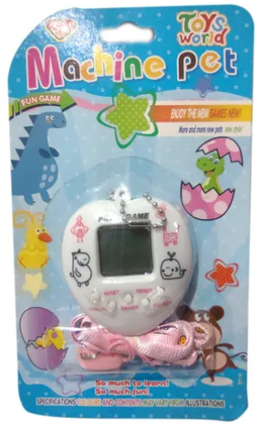 Bichinho Virtual Tamagochi - Branco