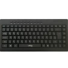 Mini Teclado Leon Gts Botões Multimidia Design Econômico - Preto - K-20
