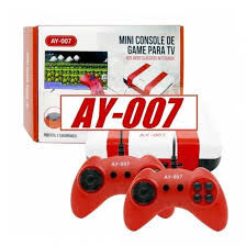 Videogame retrô AY-007 620 Jogos clássicos